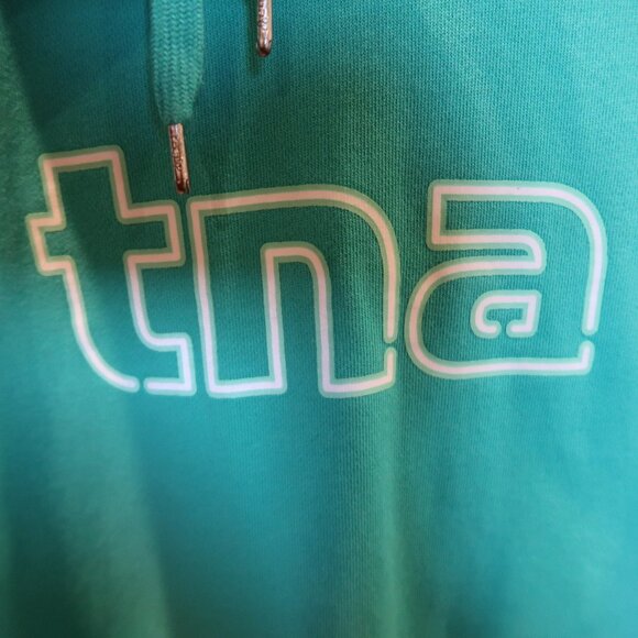 Retro TNA green SMALL hoodie - Picture 5 of 7